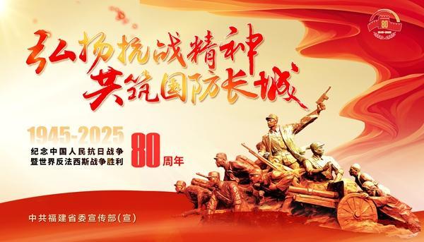  纪念抗战胜利80周年主题海报